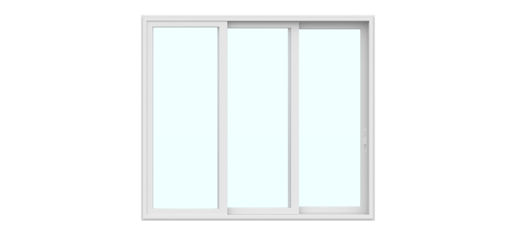 New Horizon 2 Panel Patio Door